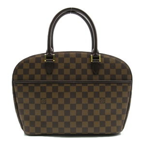 Louis Vuitton Saria Oriental Damier Handbag Brown